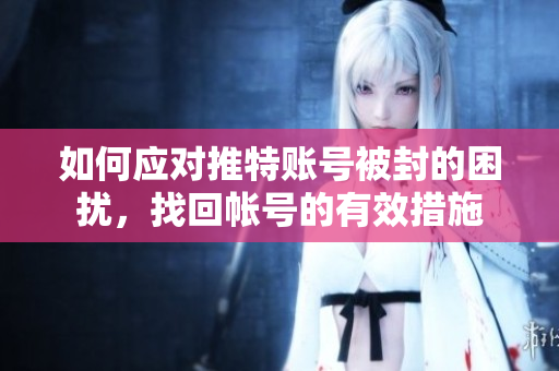 如何应对推特账号被封的困扰，找回帐号的有效措施