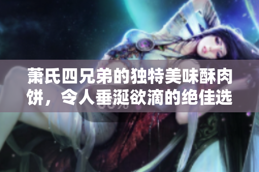 萧氏四兄弟的独特美味酥肉饼，令人垂涎欲滴的绝佳选择