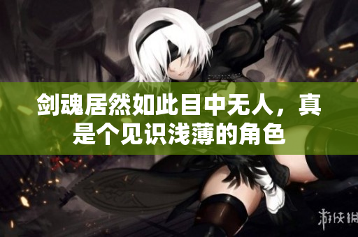 剑魂居然如此目中无人，真是个见识浅薄的角色