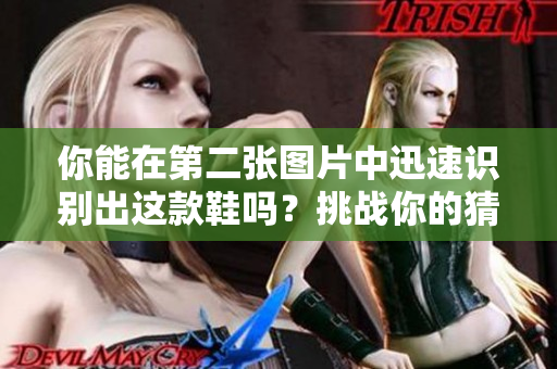 你能在第二张图片中迅速识别出这款鞋吗？挑战你的猜鞋能力！