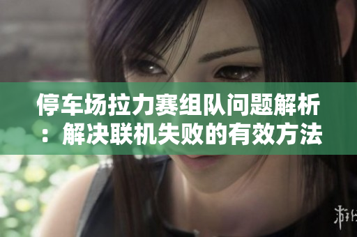停车场拉力赛组队问题解析：解决联机失败的有效方法