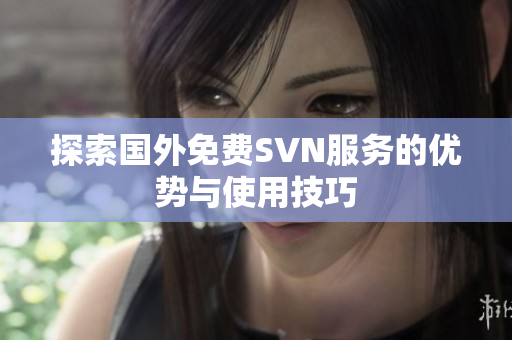 探索国外免费SVN服务的优势与使用技巧