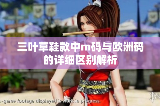 三叶草鞋款中m码与欧洲码的详细区别解析
