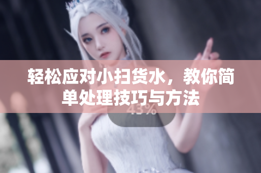 轻松应对小扫货水，教你简单处理技巧与方法