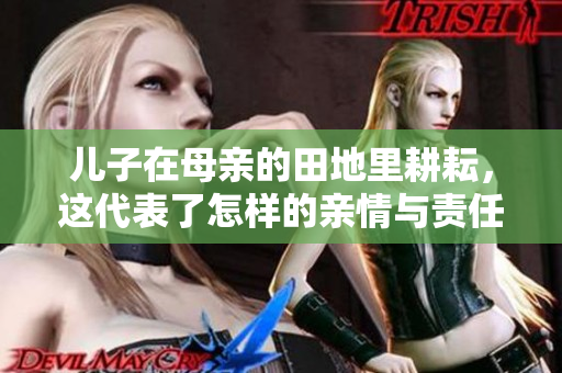 儿子在母亲的田地里耕耘，这代表了怎样的亲情与责任