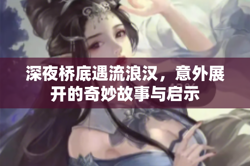 深夜桥底遇流浪汉，意外展开的奇妙故事与启示