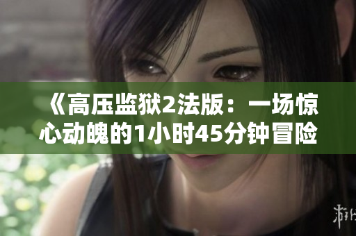 《高压监狱2法版：一场惊心动魄的1小时45分钟冒险》