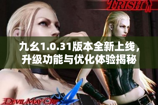 九幺1.0.31版本全新上线，升级功能与优化体验揭秘