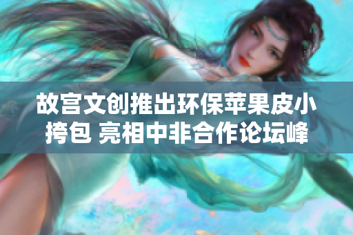 故宫文创推出环保苹果皮小挎包 亮相中非合作论坛峰会