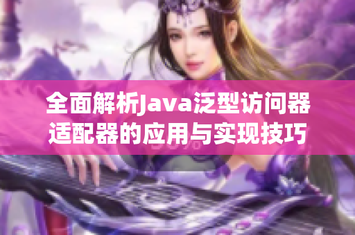 全面解析Java泛型访问器适配器的应用与实现技巧