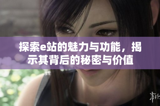 探索e站的魅力与功能，揭示其背后的秘密与价值