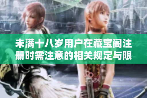 未满十八岁用户在藏宝阁注册时需注意的相关规定与限制