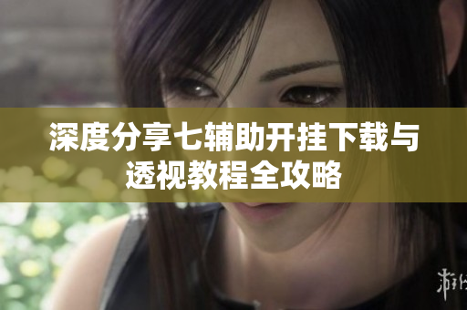 深度分享七辅助开挂下载与透视教程全攻略