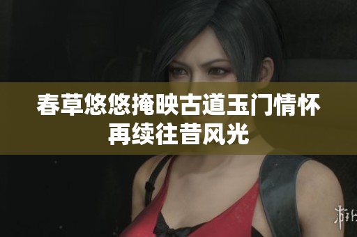 春草悠悠掩映古道玉门情怀再续往昔风光