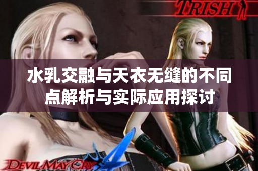 水乳交融与天衣无缝的不同点解析与实际应用探讨