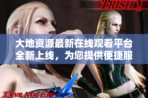 大地资源最新在线观看平台全新上线，为您提供便捷服务