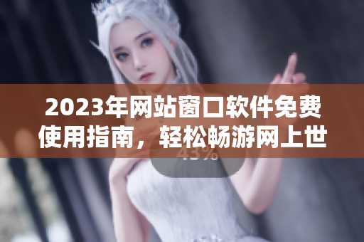 2023年网站窗口软件免费使用指南，轻松畅游网上世界