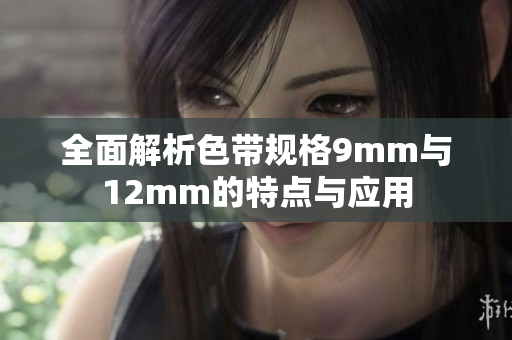 全面解析色带规格9mm与12mm的特点与应用