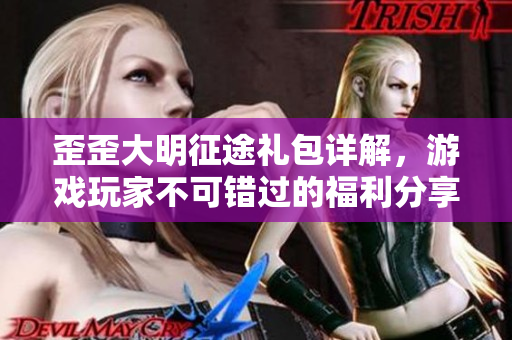 歪歪大明征途礼包详解，游戏玩家不可错过的福利分享