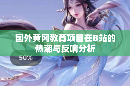 国外黄冈教育项目在B站的热潮与反响分析