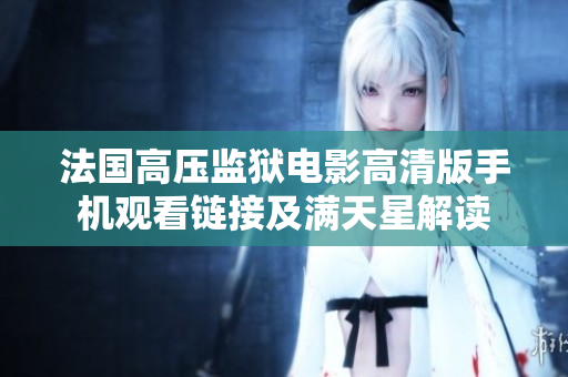 法国高压监狱电影高清版手机观看链接及满天星解读