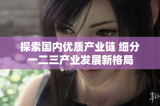 探索国内优质产业链 细分一二三产业发展新格局