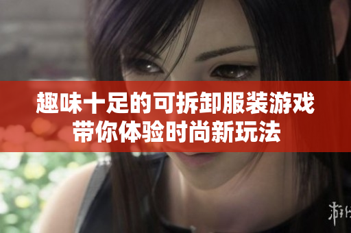 趣味十足的可拆卸服装游戏带你体验时尚新玩法