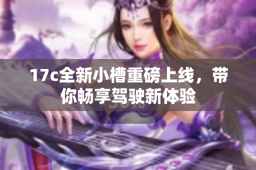 17c全新小槽重磅上线，带你畅享驾驶新体验