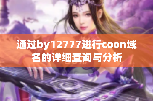 通过by12777进行coon域名的详细查询与分析