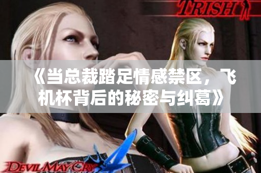 《当总裁踏足情感禁区，飞机杯背后的秘密与纠葛》