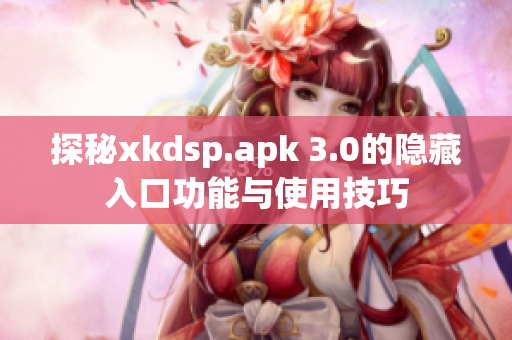 探秘xkdsp.apk 3.0的隐藏入口功能与使用技巧