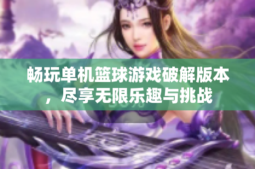 畅玩单机篮球游戏破解版本，尽享无限乐趣与挑战