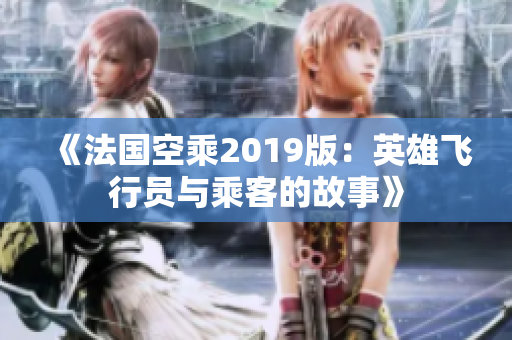 《法国空乘2019版：英雄飞行员与乘客的故事》