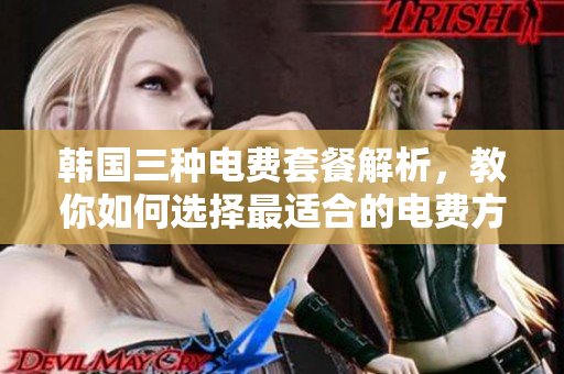 韩国三种电费套餐解析，教你如何选择最适合的电费方案
